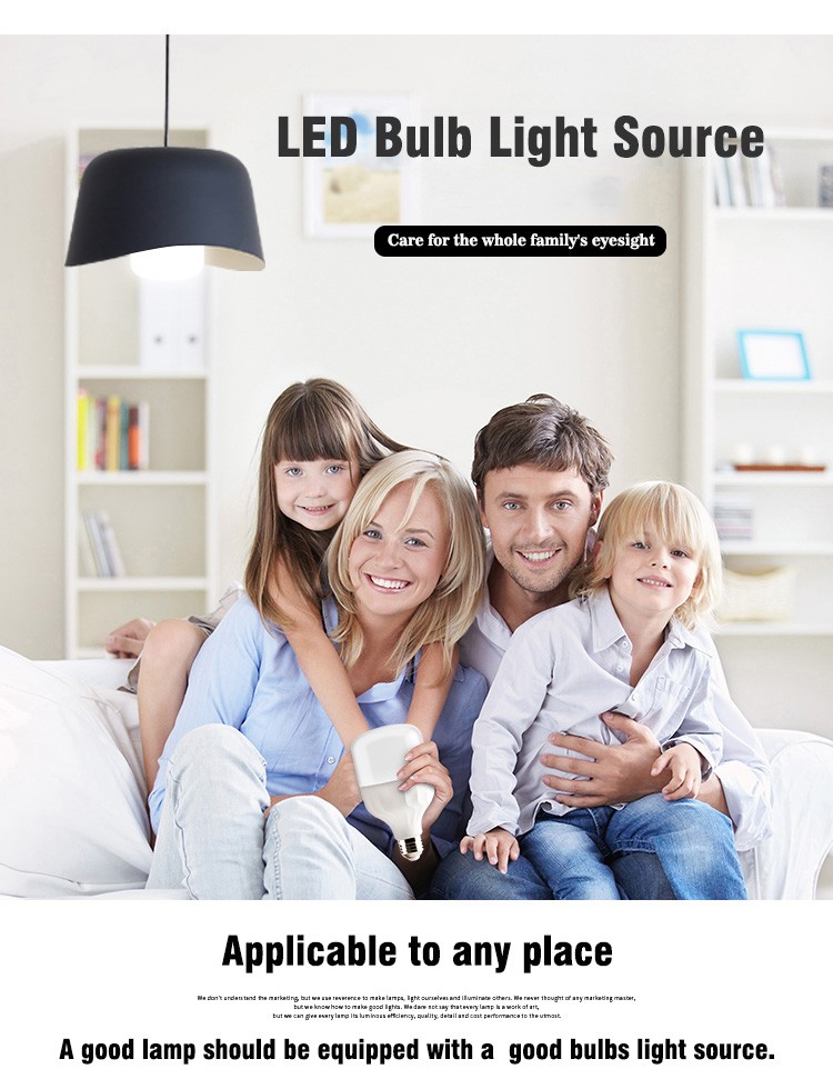 led bulb Galaxy II bollard bubble household energy-saving lamp white light yellow light workshop lighting high-power light source Application Scenario