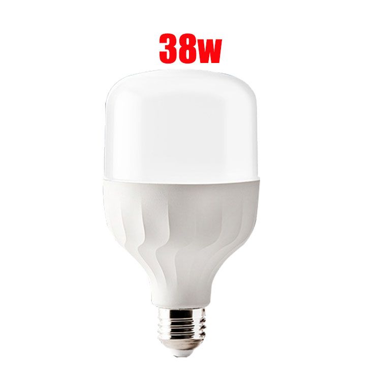 E27 spiral LED super bright energy-saving lamp bulb column bubble factory office home white light 5w-50w full figure