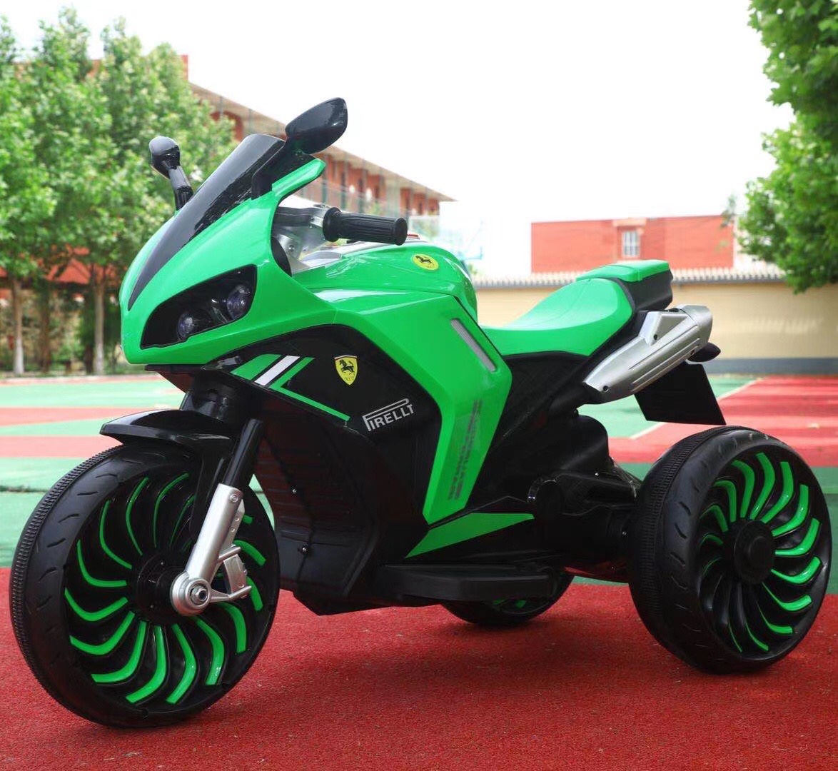 The largest children's electric motorcycle in the market is suitable for children aged 2 to 9 and can be equipped with a spray Specification image