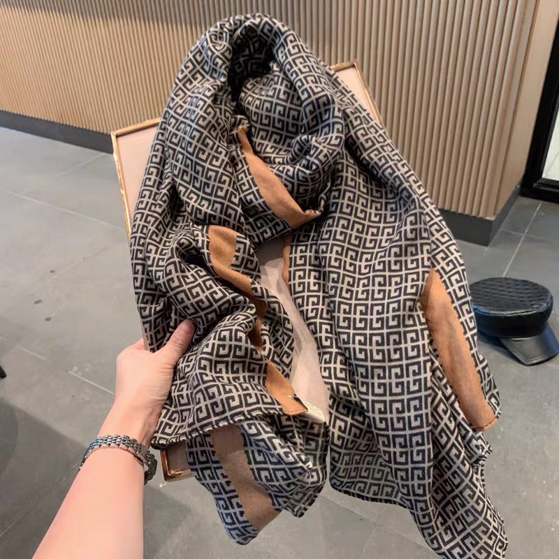 New best-selling cotton and linen new scarves and large shawls Item Picture