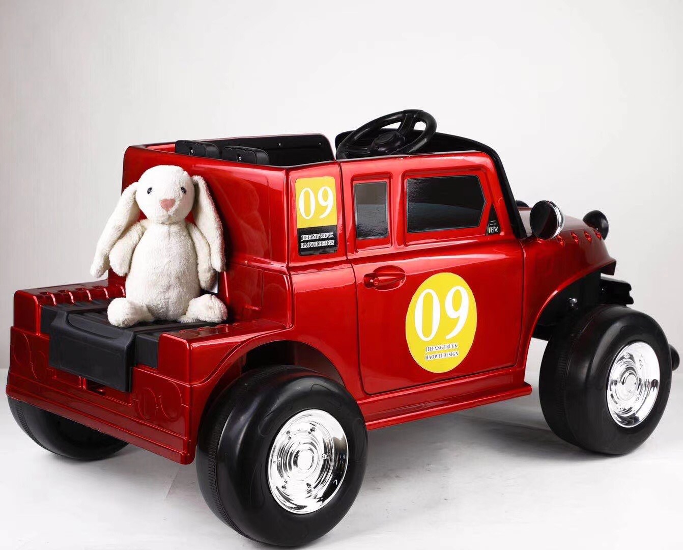 New children's electric four-wheeler, grandpa's bike, retro bike Specification image