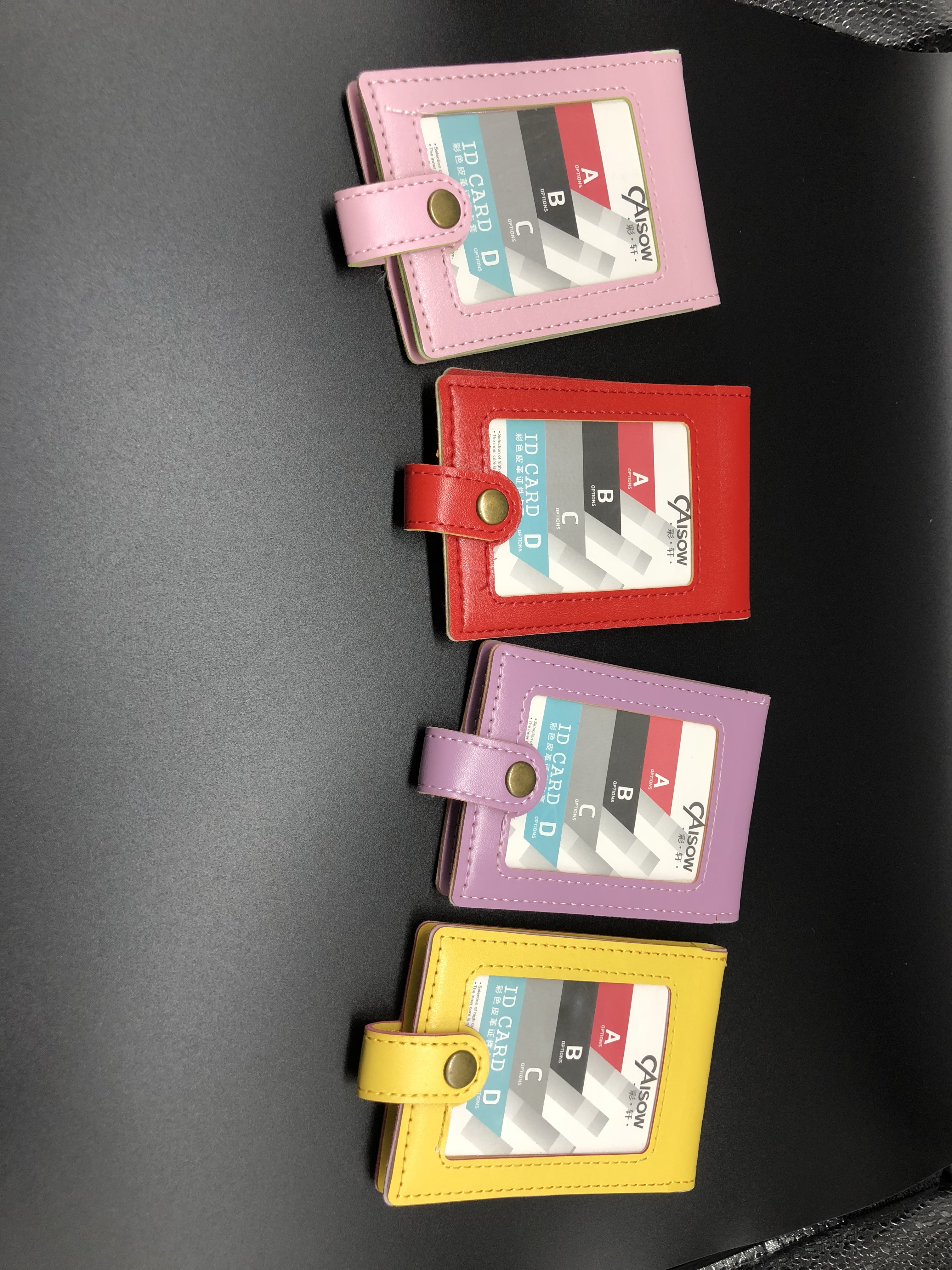 20卡位卡包彩色皮革证件卡套名片本名片夹银行卡卡套细节图