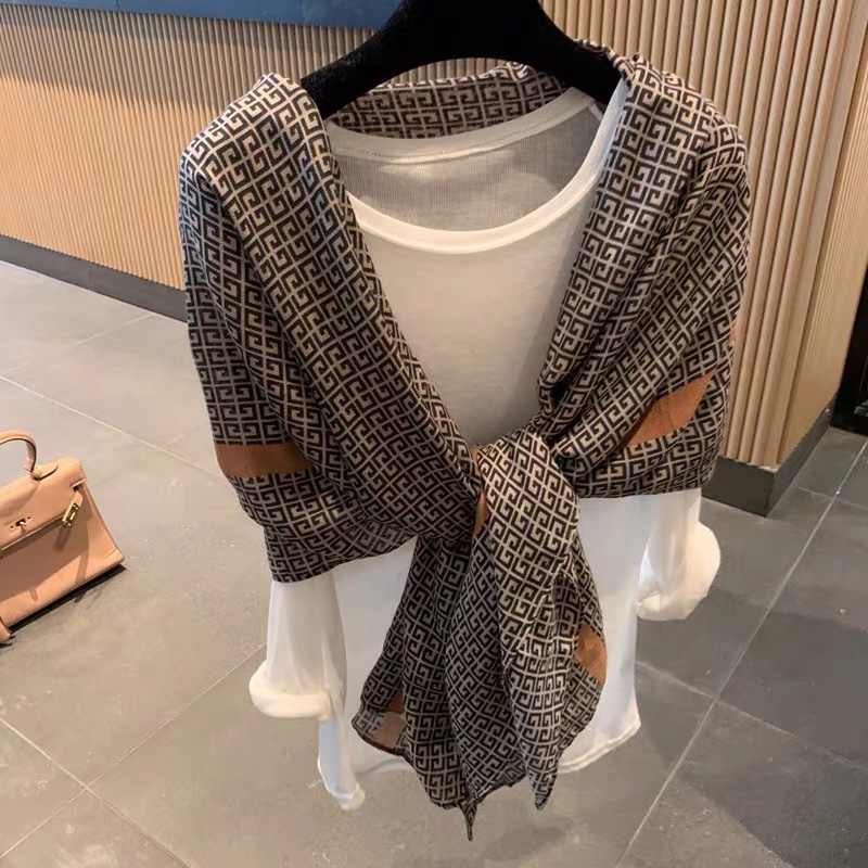 New best-selling cotton and linen new scarves and large shawls details Picture