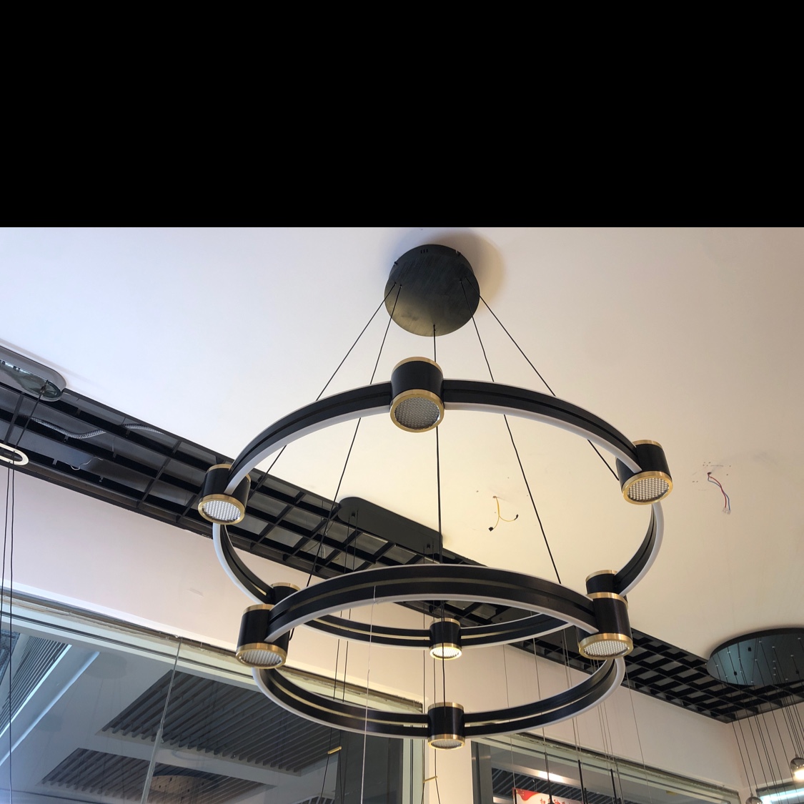 现代极简风客厅灯北欧吸顶灯具智能家用套餐卧室灯