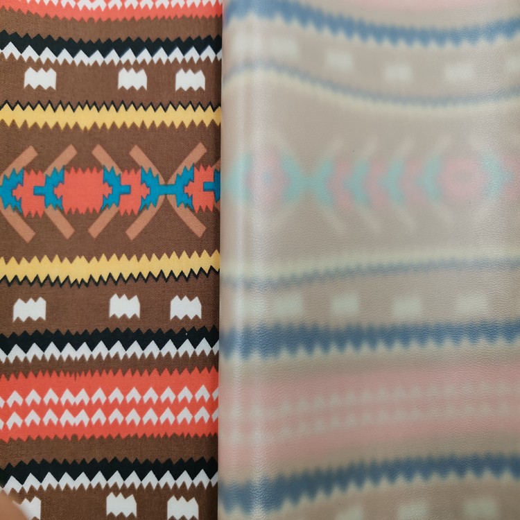 Peach skin velvet Print 002 detail image 3