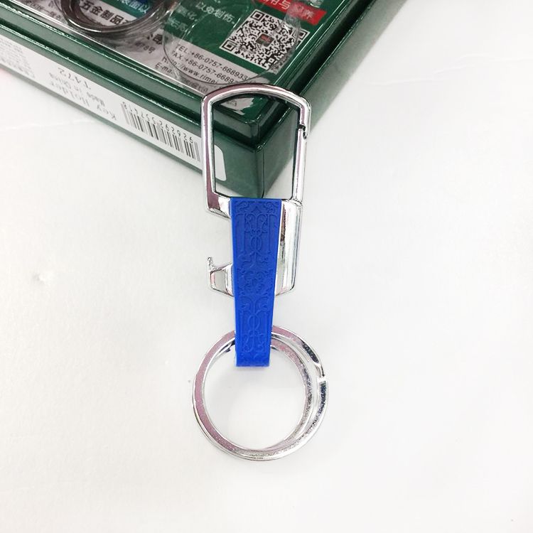 Strong Person Keychain Stainless steel Double Ring Keychain 472 box set Application Scenario