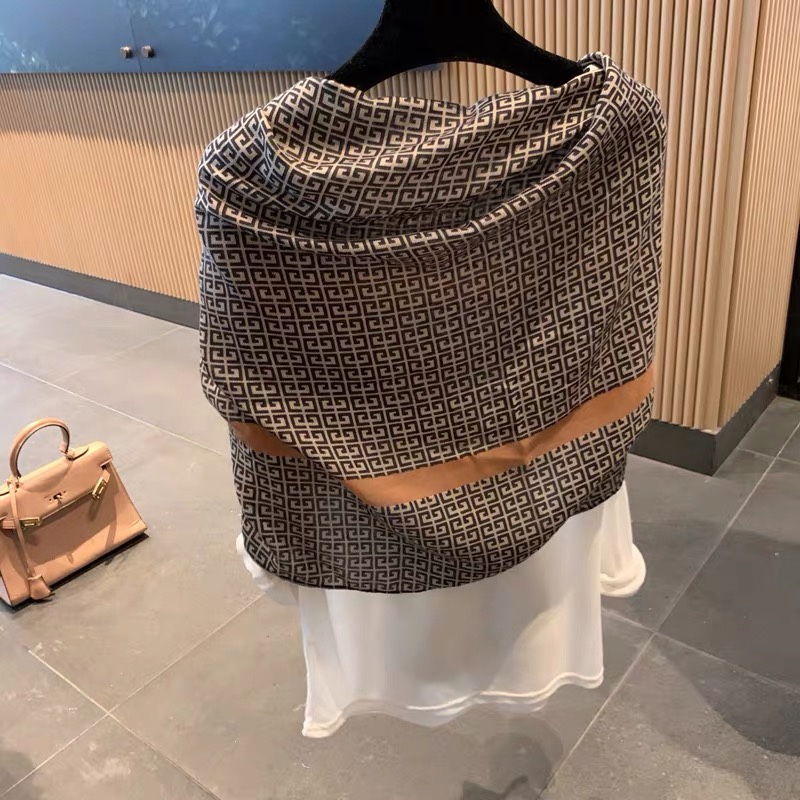 New best-selling cotton and linen new scarves and large shawls Specification image