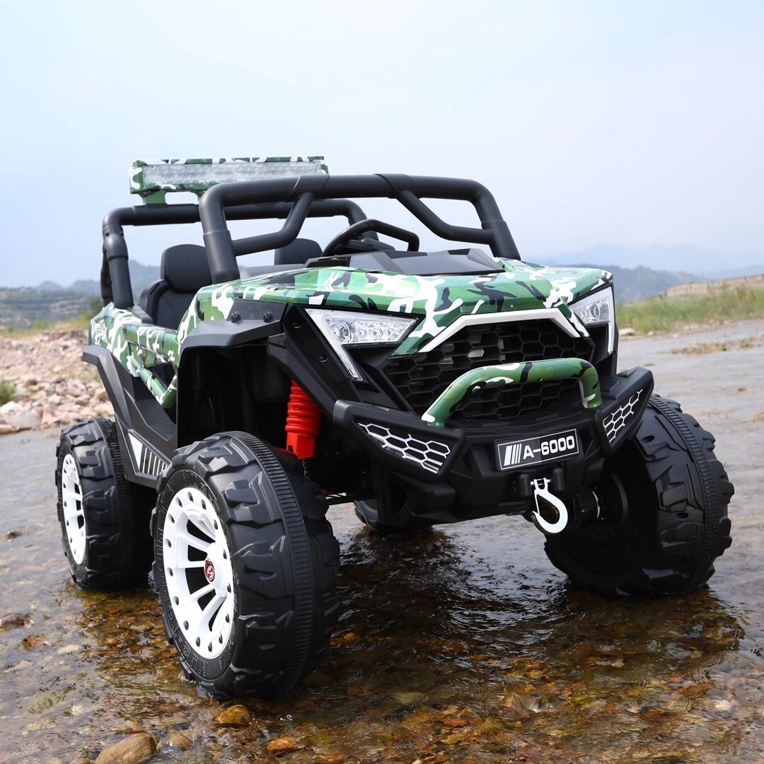 New children's electric off-road vehicle for two details Picture