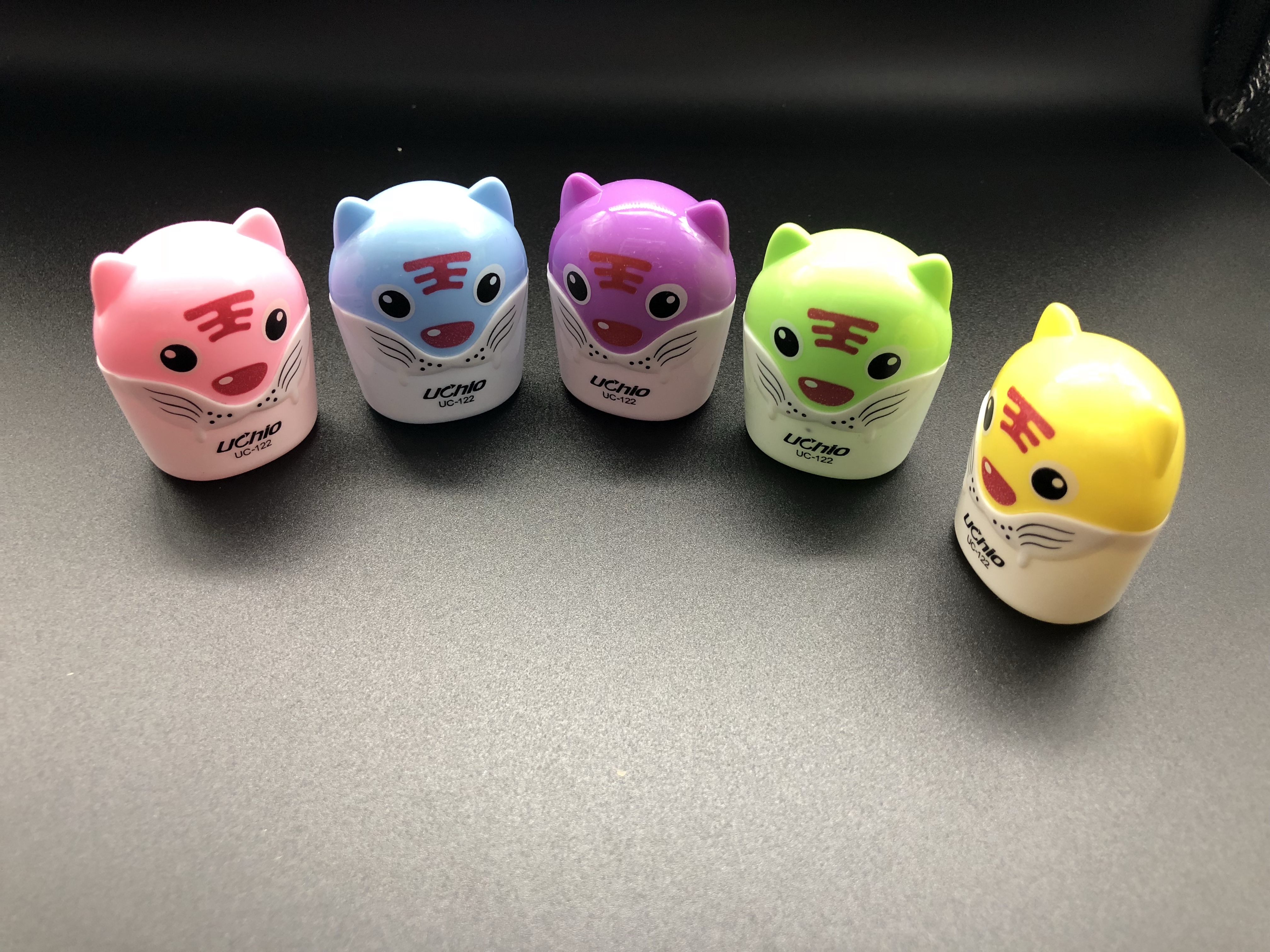 小老虎卷笔刀单孔削笔刀卡通卷笔器削笔机铅笔刀产品图