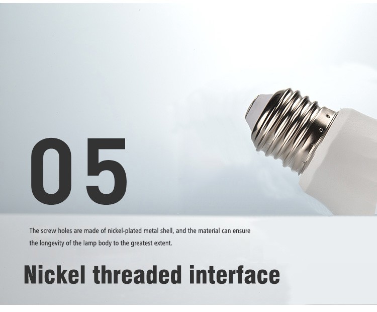 High quality LED bulb plastic coated aluminum constant current drive column bubble diamond factory direct sales details Picture