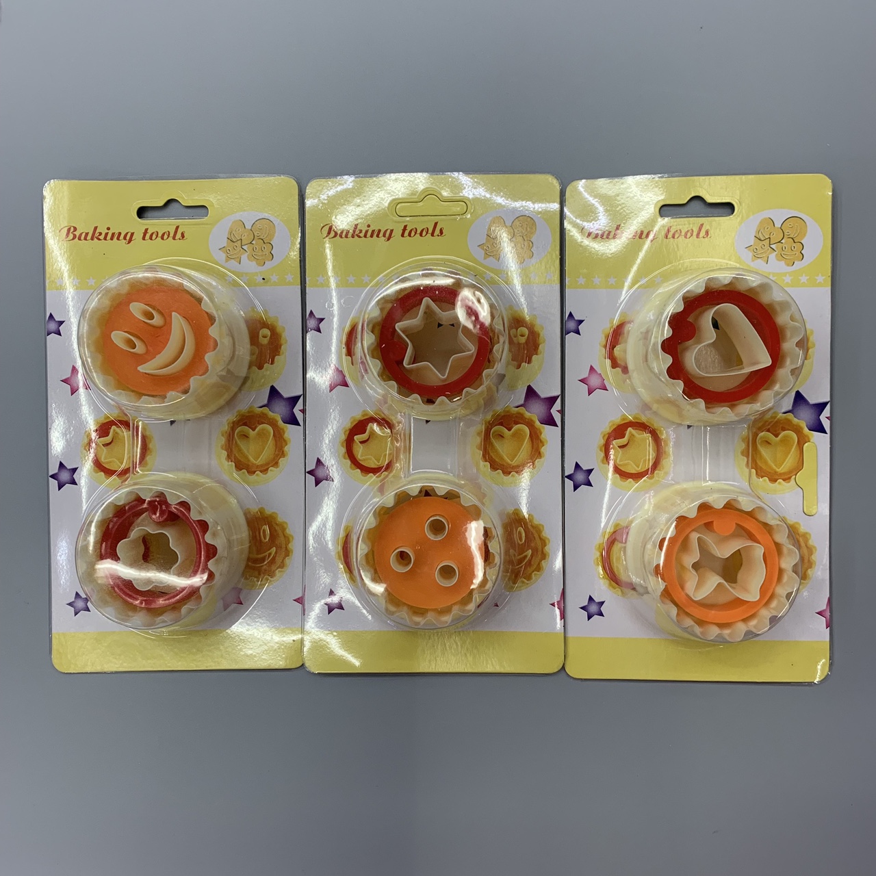 塑料饼干模具印花工具 笑脸饼干模具厨房烘培用品