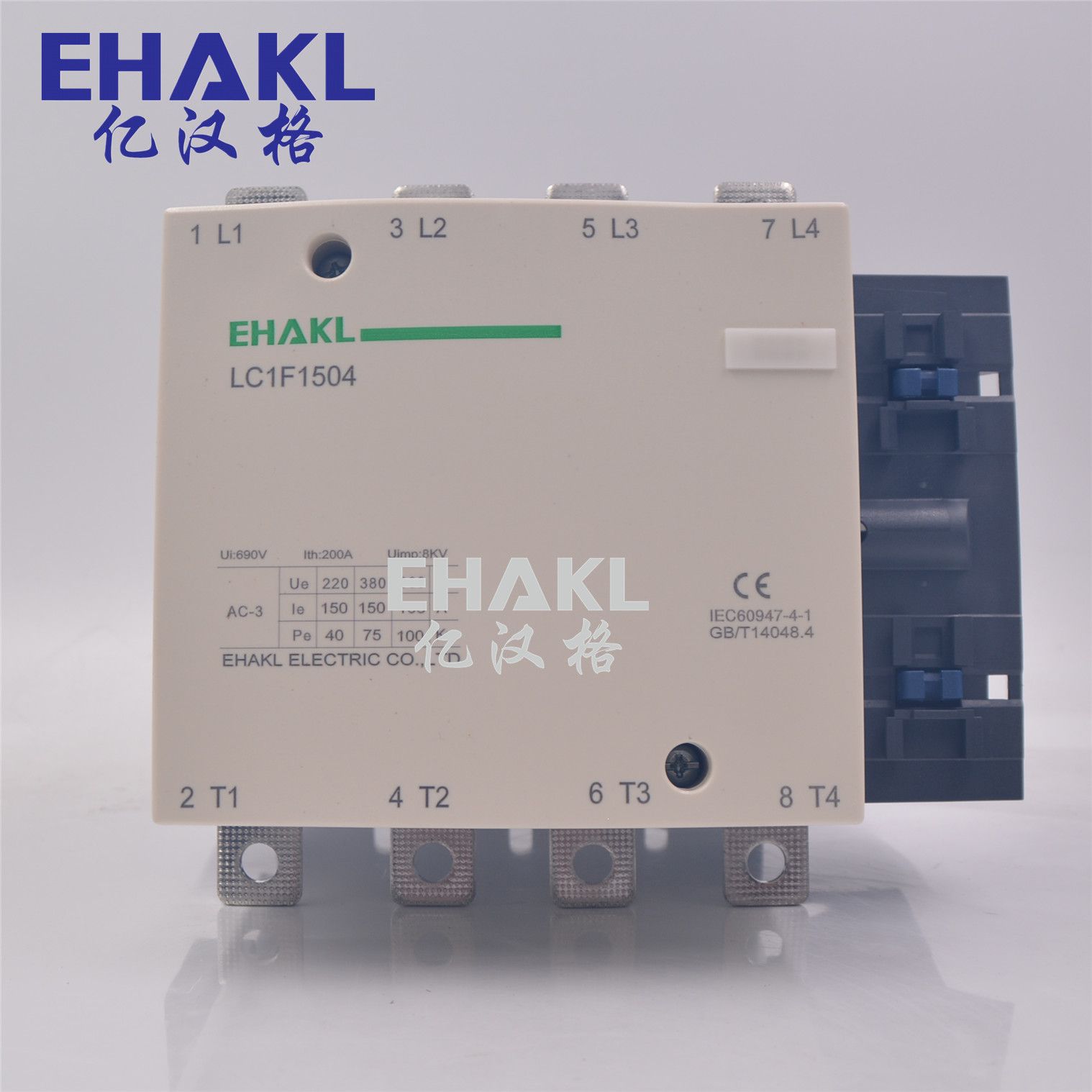 亿汉格原装正品低压接触器LC1-F1504M7