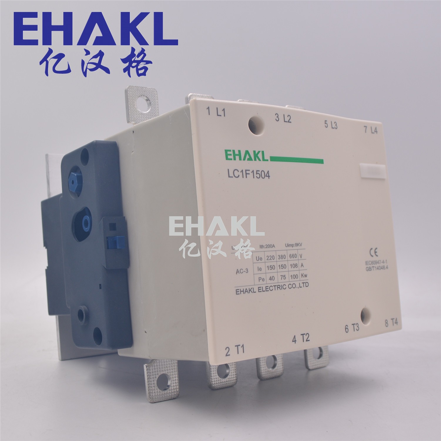 亿汉格原装正品低压接触器LC1-F1504M7详情2