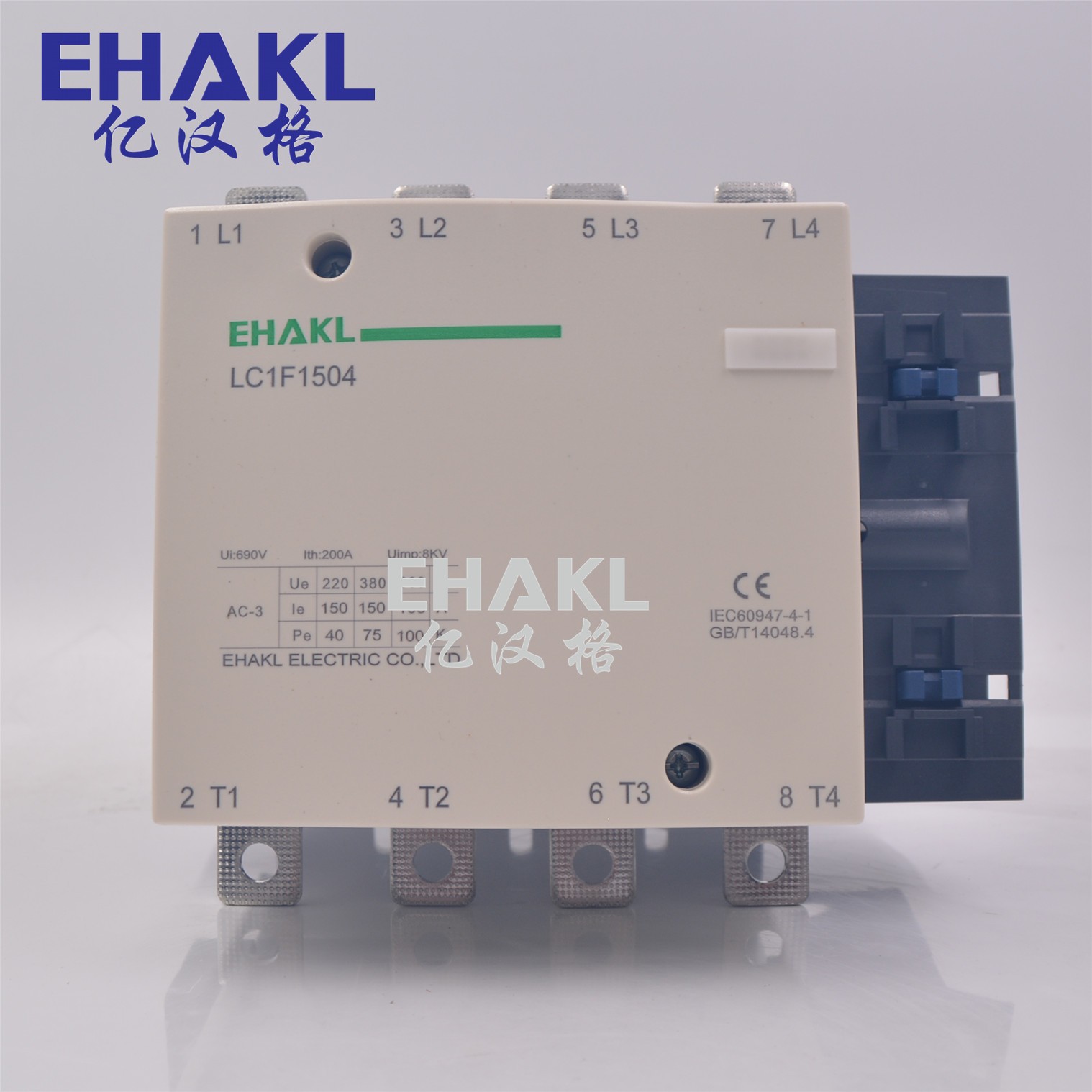 亿汉格原装正品低压接触器LC1-F1504M7详情1