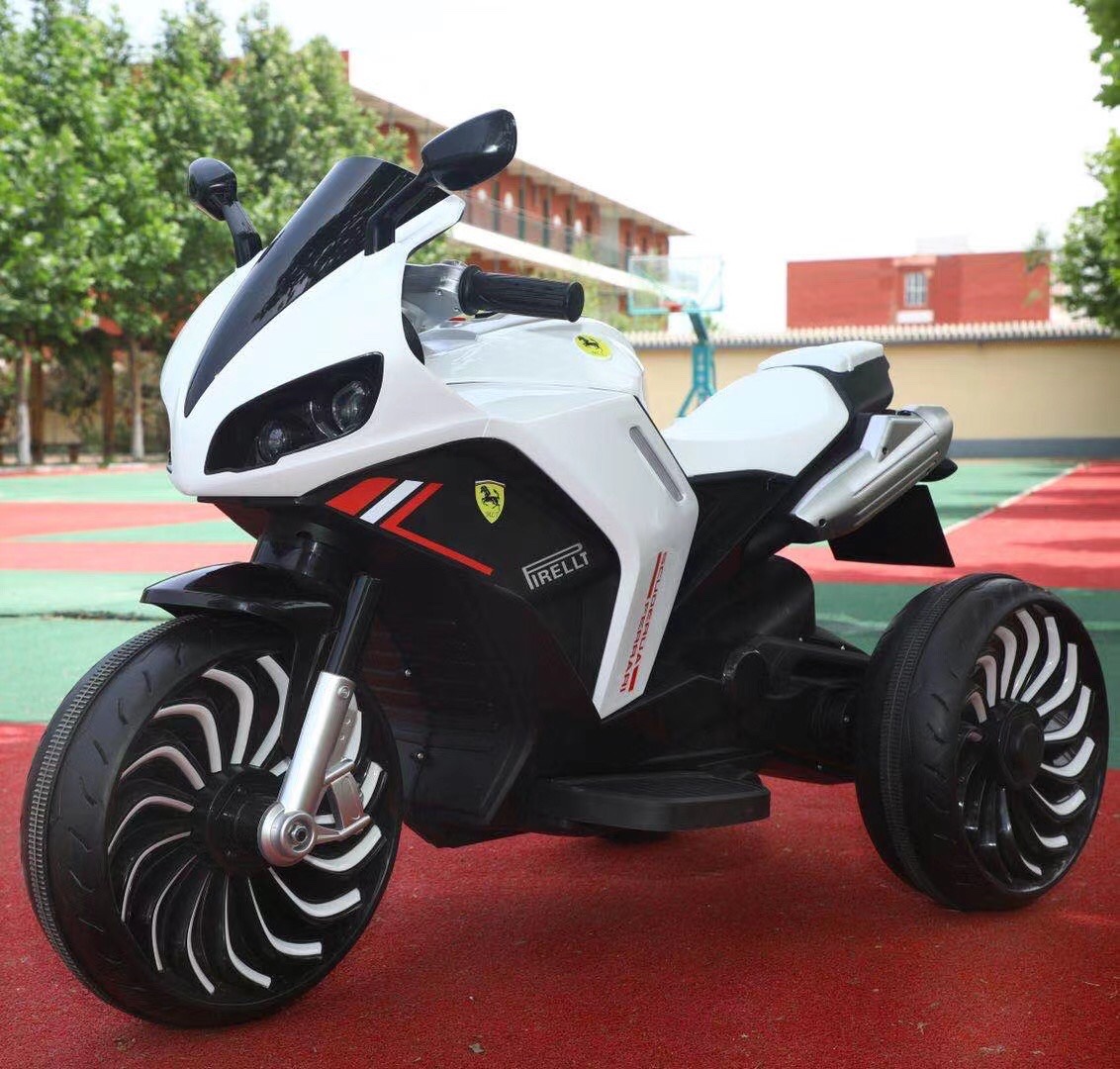 The largest children's electric motorcycle in the market is suitable for children aged 2 to 9 and can be equipped with a spray undefined