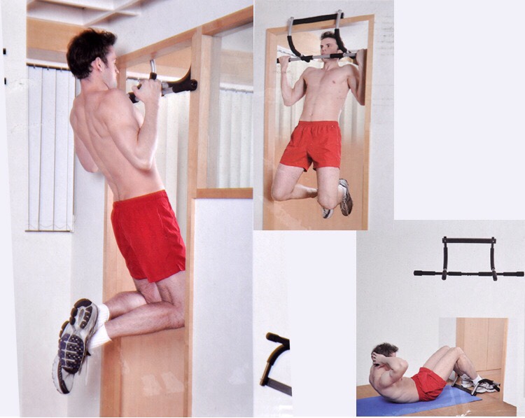 门上单杠室内健身器材锻炼手臂引体向上训练器家用健身路径批发详情图5
