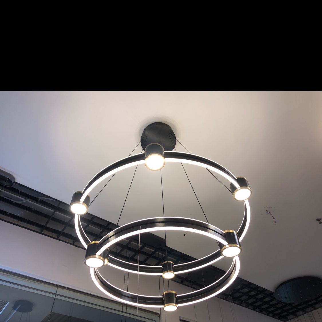 Modern minimalist living room lamp, Nordic ceiling lamp, smart home package, bedroom lamp details Picture