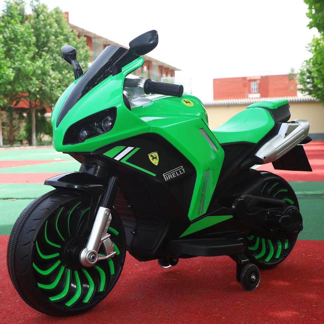 The largest children's electric motorcycle in the market is suitable for children aged 2 to 9 and can be equipped with a spray Item Picture