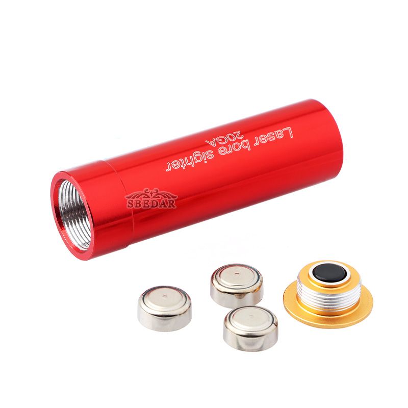 红铜红激光归零器定位仪校瞄仪白底实物图