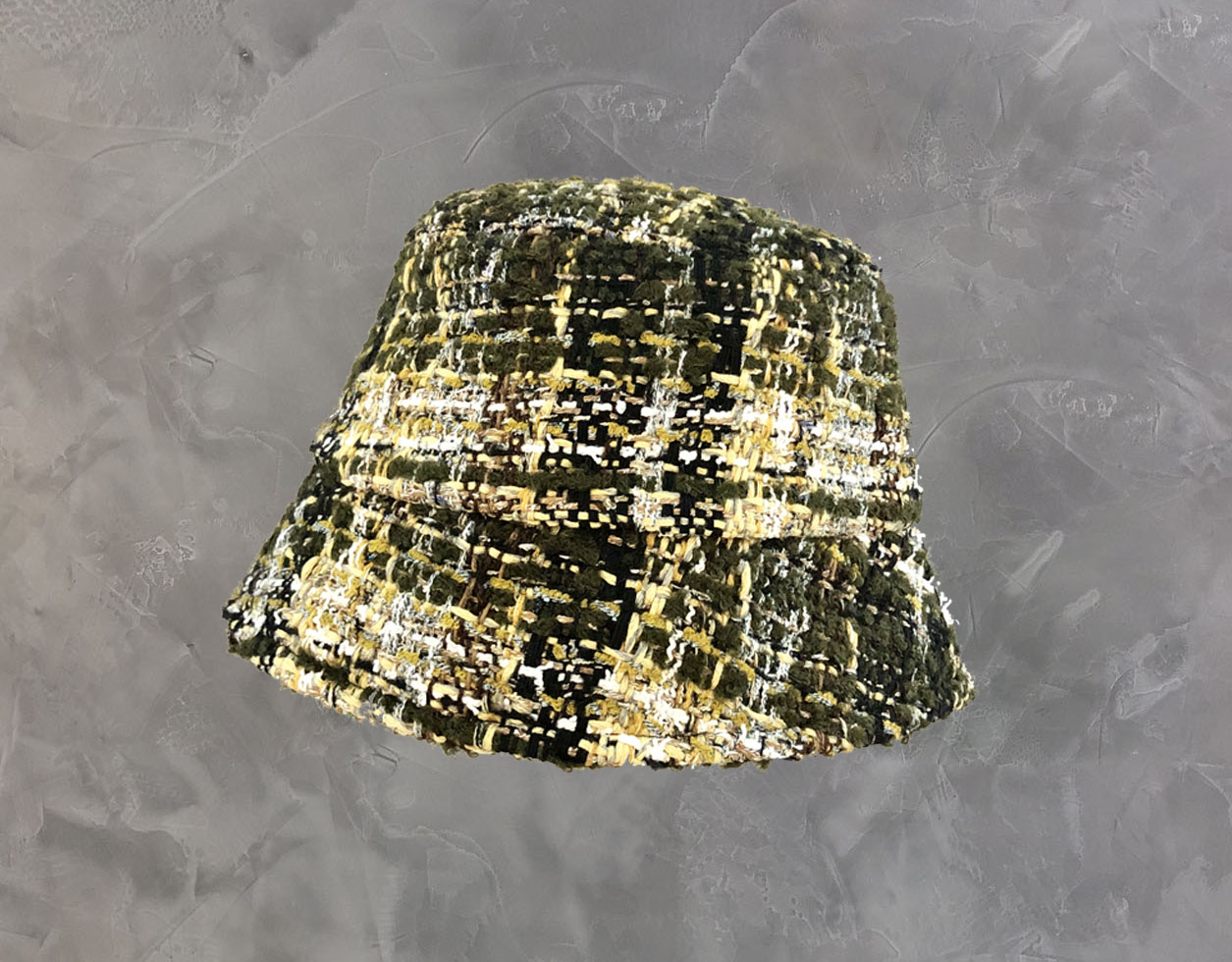 KK HAT 日杂风独特定制面料水桶帽秋冬新款百搭出街显脸小宽阔帽业