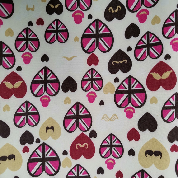Peach skin fleece printed 014 cosmetic bag material [minimum order of one piece] Abundant stock, factory direct sales detail image 9