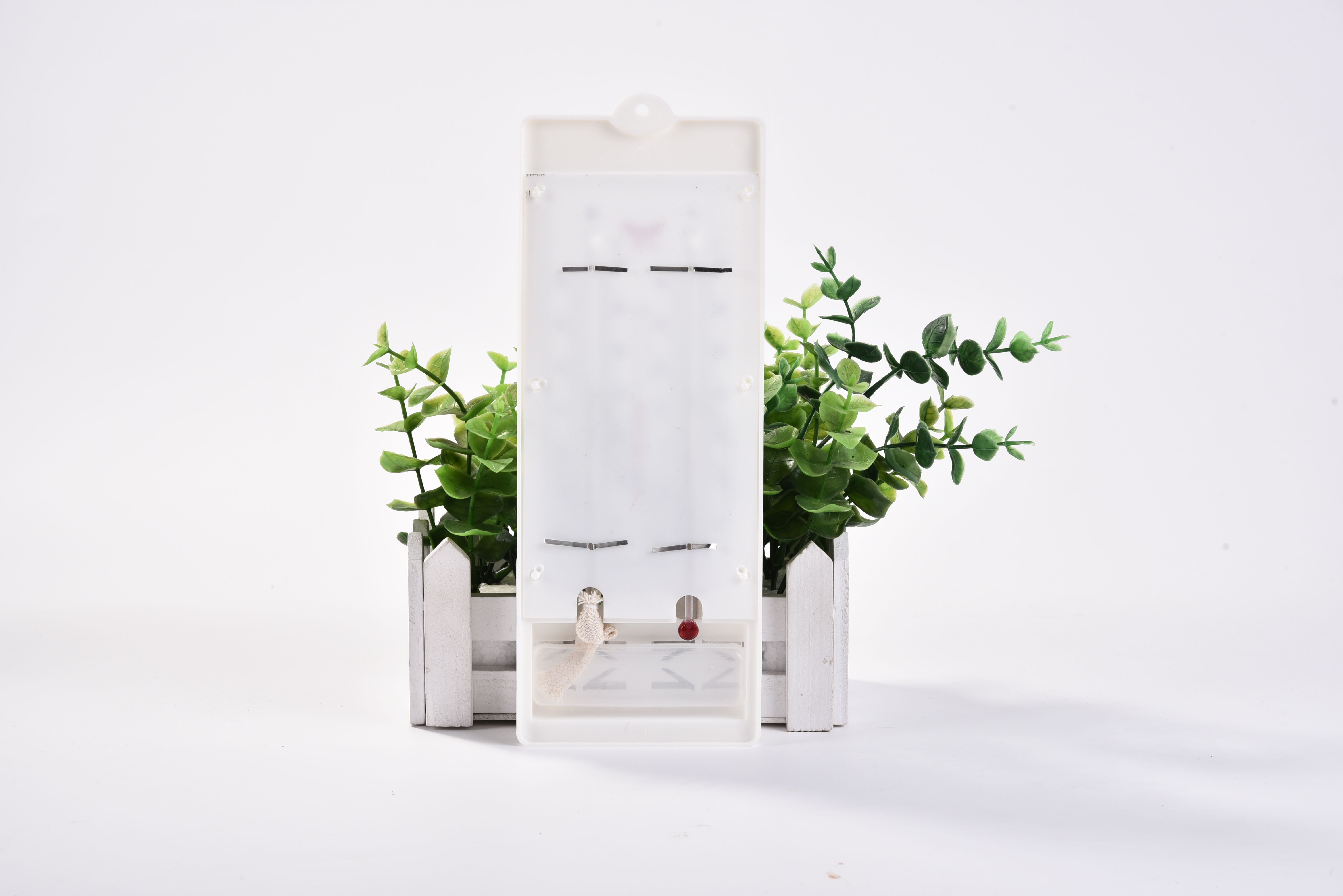 Double Fish brand Dry and Wet B-2 indoor and outdoor temperature and humidity meter, plastic thermometer, hygrometer, greenhouse thermometer undefined