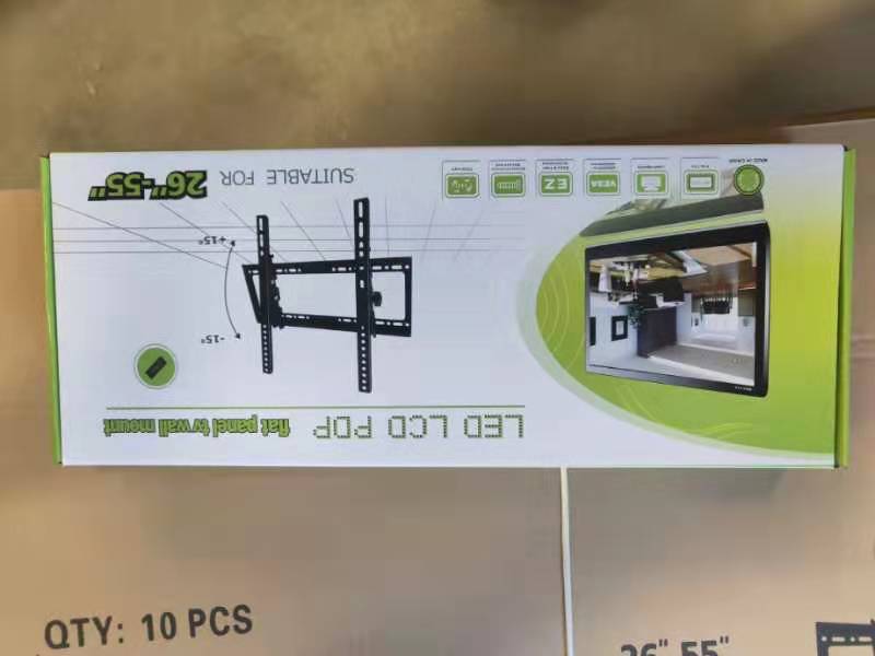 The LCD TV stand is adjustable from 26 to 55 inches and is universal Application Scenario