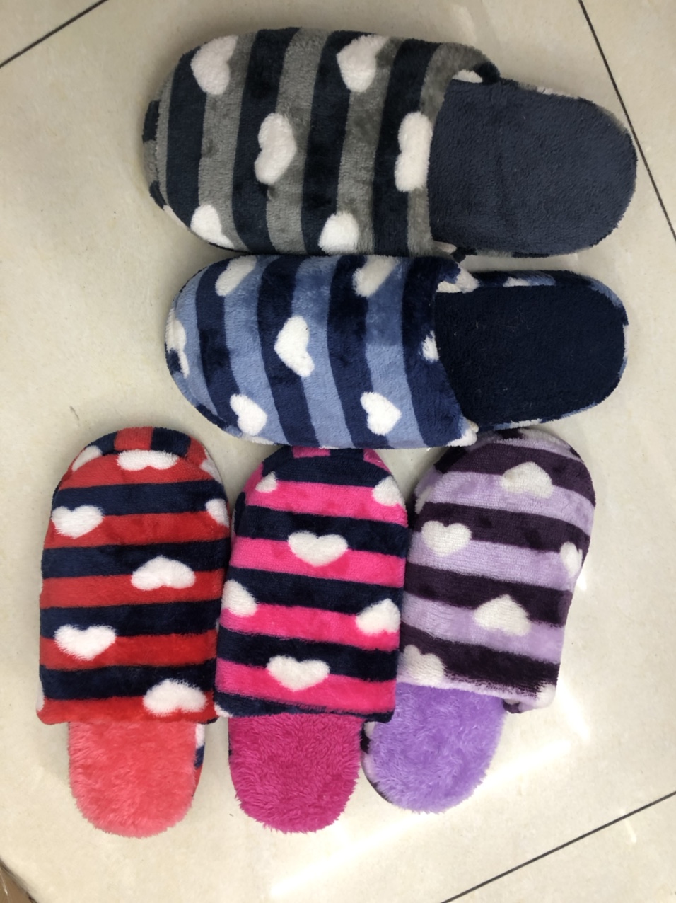 Best-selling indoor cotton slippers for loving couples in foreign trade