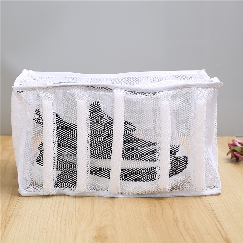 Fragrant coarse net shoe washing bags, a special shoe washing tool for machine washing, custom-made protective bags for cloth shoes and sports shoes, and washing machines pic 5