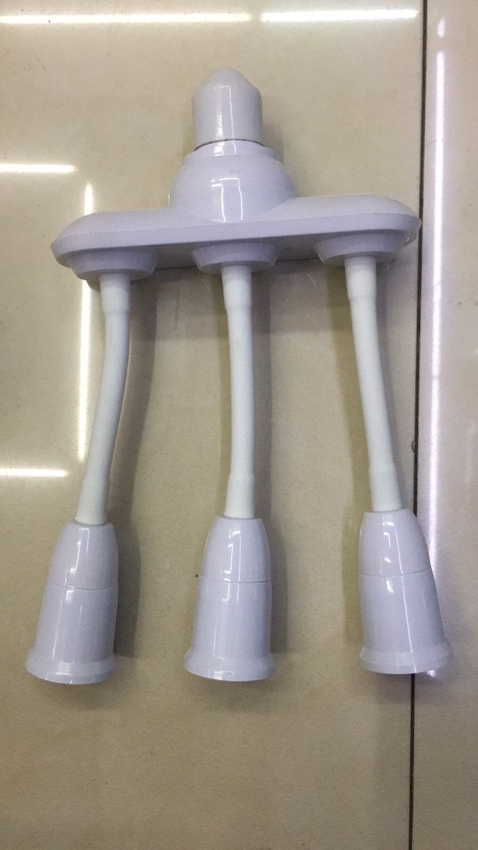 Factory direct sales of 3-head E27 horizontal rubber hose with complete qualifications, in accordance with European and American standards