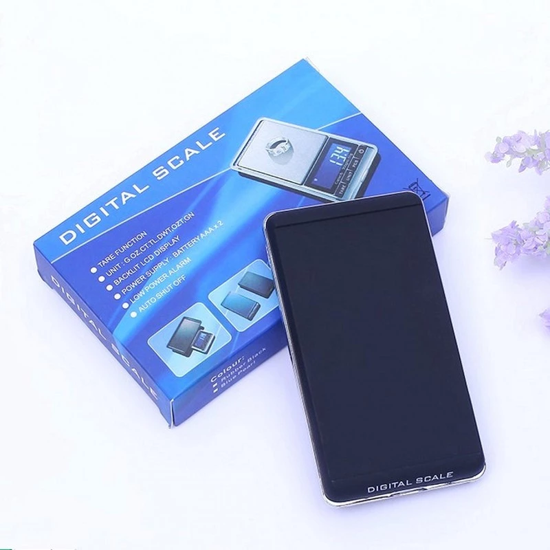 厂家批发珠宝秤 迷你口袋称 电子秤 高精度0.01g手机秤DS16手掌秤细节图