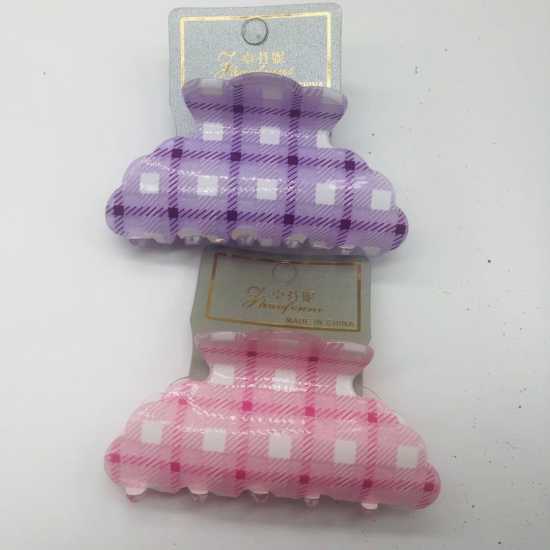DAIMO's new minimalist hair grips from Japan and South Korea, cute girls' updo hair accessories, hair clips, acetate hair clips, medium-sized hair grips detail image 4