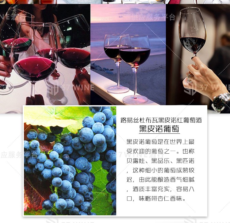 法国红酒 路易丝杜布瓦黑皮诺红葡萄酒 已售罄拍下默认发同价位详情图7