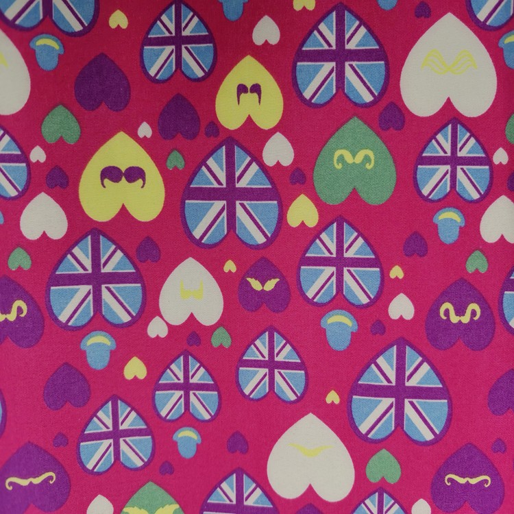 Peach skin fleece printed 014 cosmetic bag material [minimum order of one piece] Abundant stock, factory direct sales detail image 7
