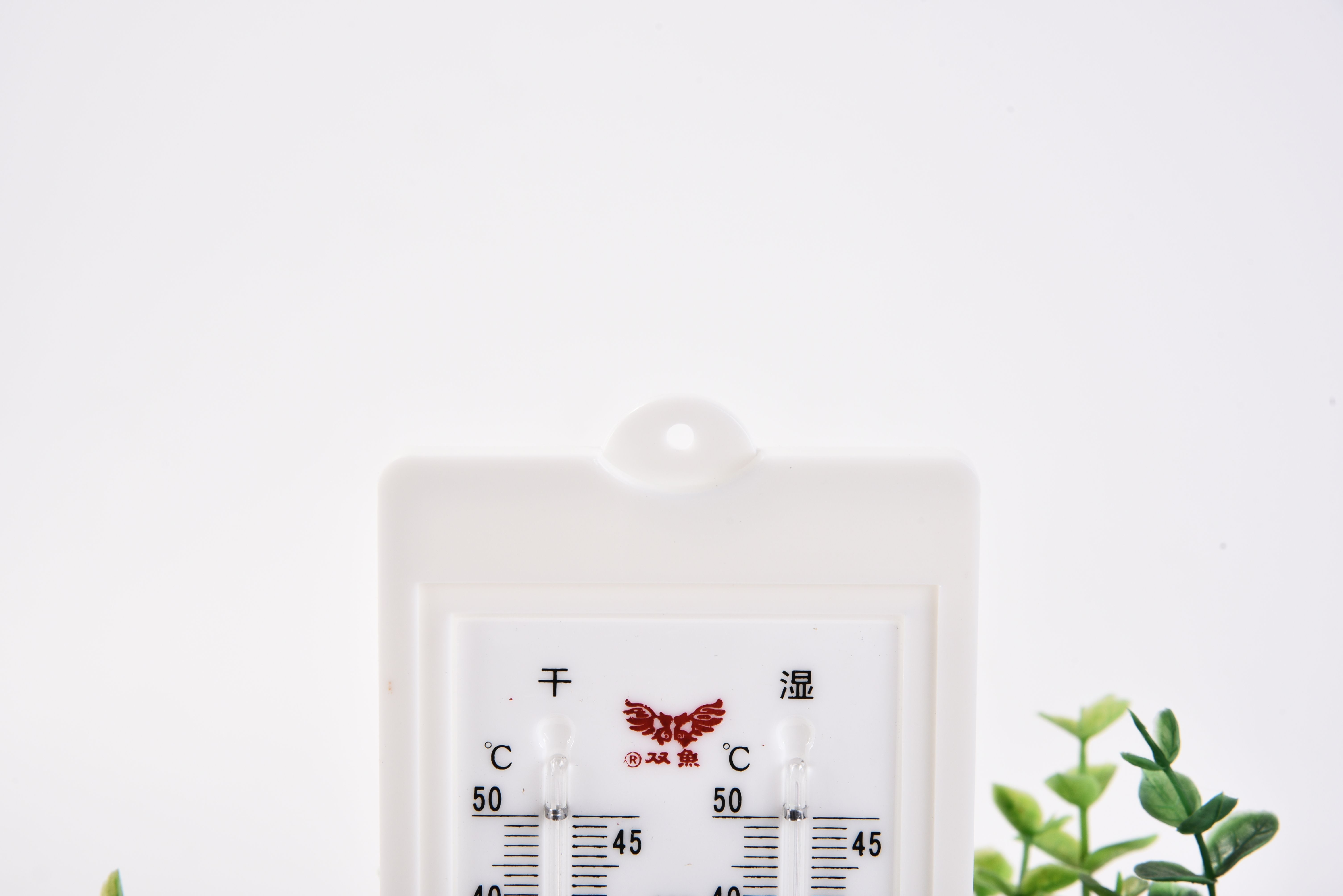 Double Fish brand Dry and Wet B-2 indoor and outdoor temperature and humidity meter, plastic thermometer, hygrometer, greenhouse thermometer Specification image