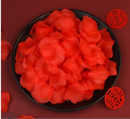 散装装饰花瓣 婚庆节日装饰花瓣 玫瑰花瓣大红
