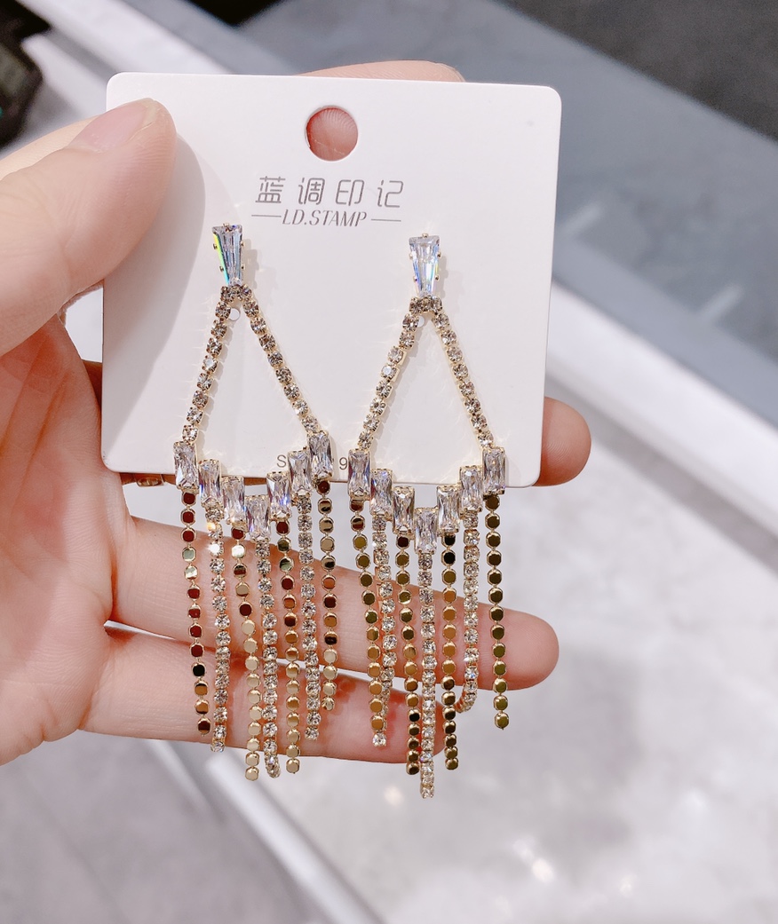 Fishing tassel earrings thumbnail