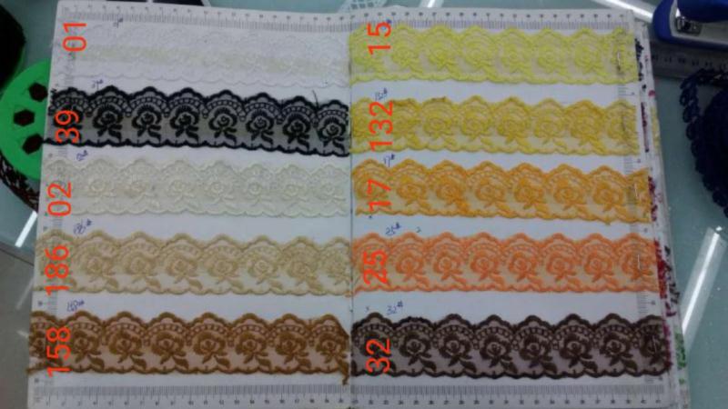 30010 Gauze Embroidery Lace Organza Lace Monde Lace Application Scenario