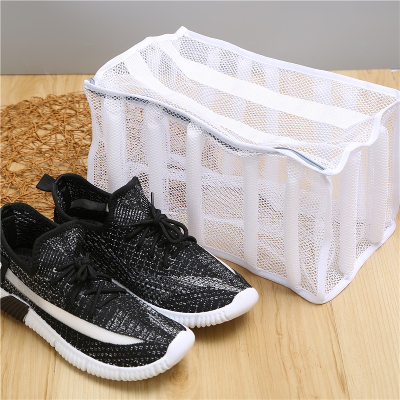 Fragrant coarse net shoe washing bags, a special shoe washing tool for machine washing, custom-made protective bags for cloth shoes and sports shoes, and washing machines pic 10