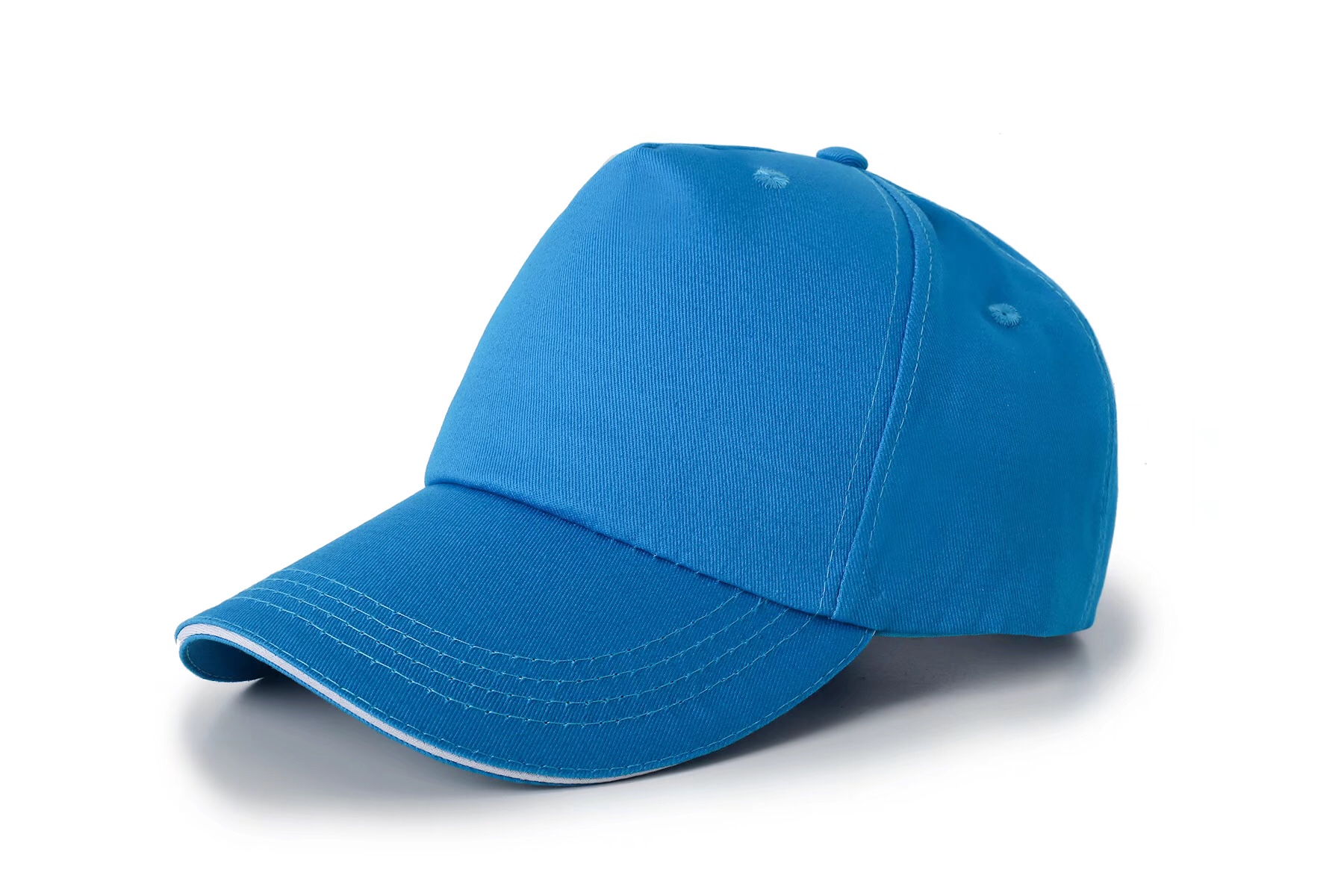 Sandwich advertisement, loose cap, oversized half-sleeved top, pure cotton trendy men's T-shirt Item Picture