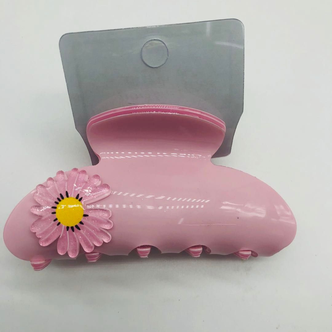 Cute cartoon flower, little animal, fresh style hair clip, medium-sized hair clip at the back of the head, texture hair gripper details Picture