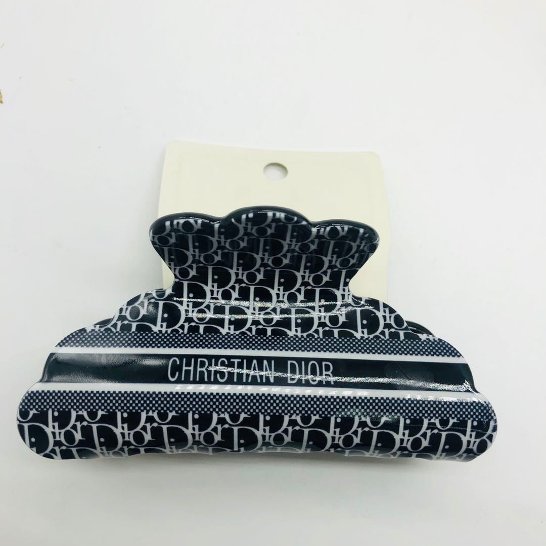 Versión coreana accesorios de pelo de alto grado gran tamaño pinzas acrílicas pinzas de pelo impresas rojas tarjetas de pelo moda boutique fuente al por mayor detail image 3