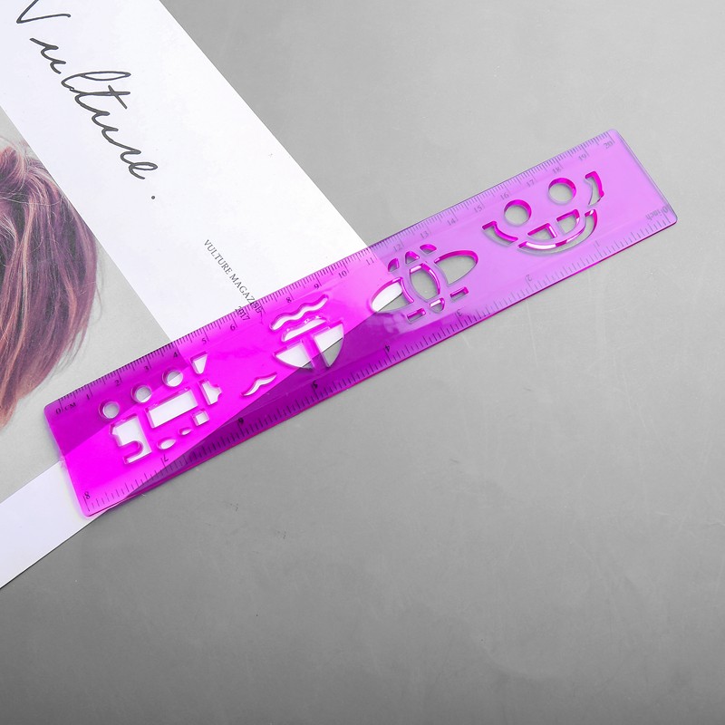 Customized soft straight rulers, student rulers, drawing homework, office geometric shapes, children's plastic rulers, 30cm detail image 14