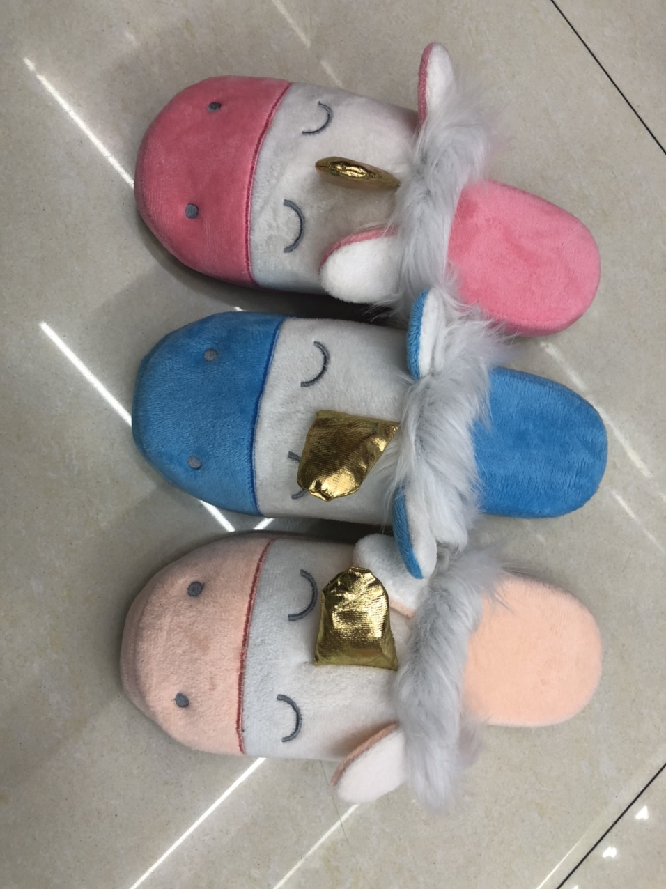 2020 Autumn/Winter Fashion Home Cotton Slippers Unicorn style Women's slippers