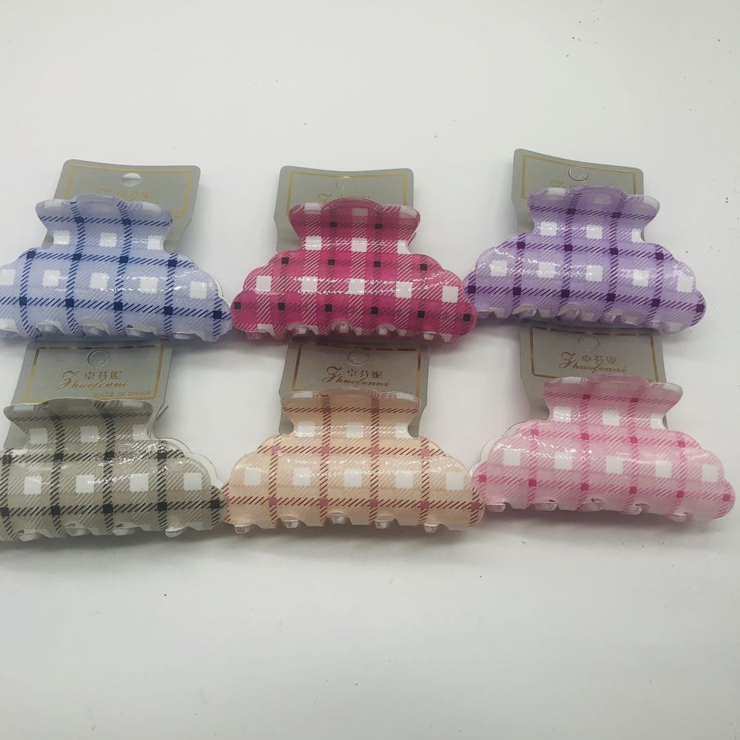 DAIMO's new minimalist hair grips from Japan and South Korea, cute girls' updo hair accessories, hair clips, acetate hair clips, medium-sized hair grips