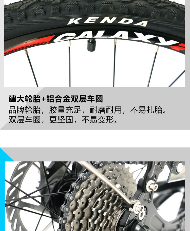 GALAXY Galaxy TL620 aluminum alloy long-distance Cycling Bicycle for men and women with shock absorption disc brake gear shifting belt detail image 8
