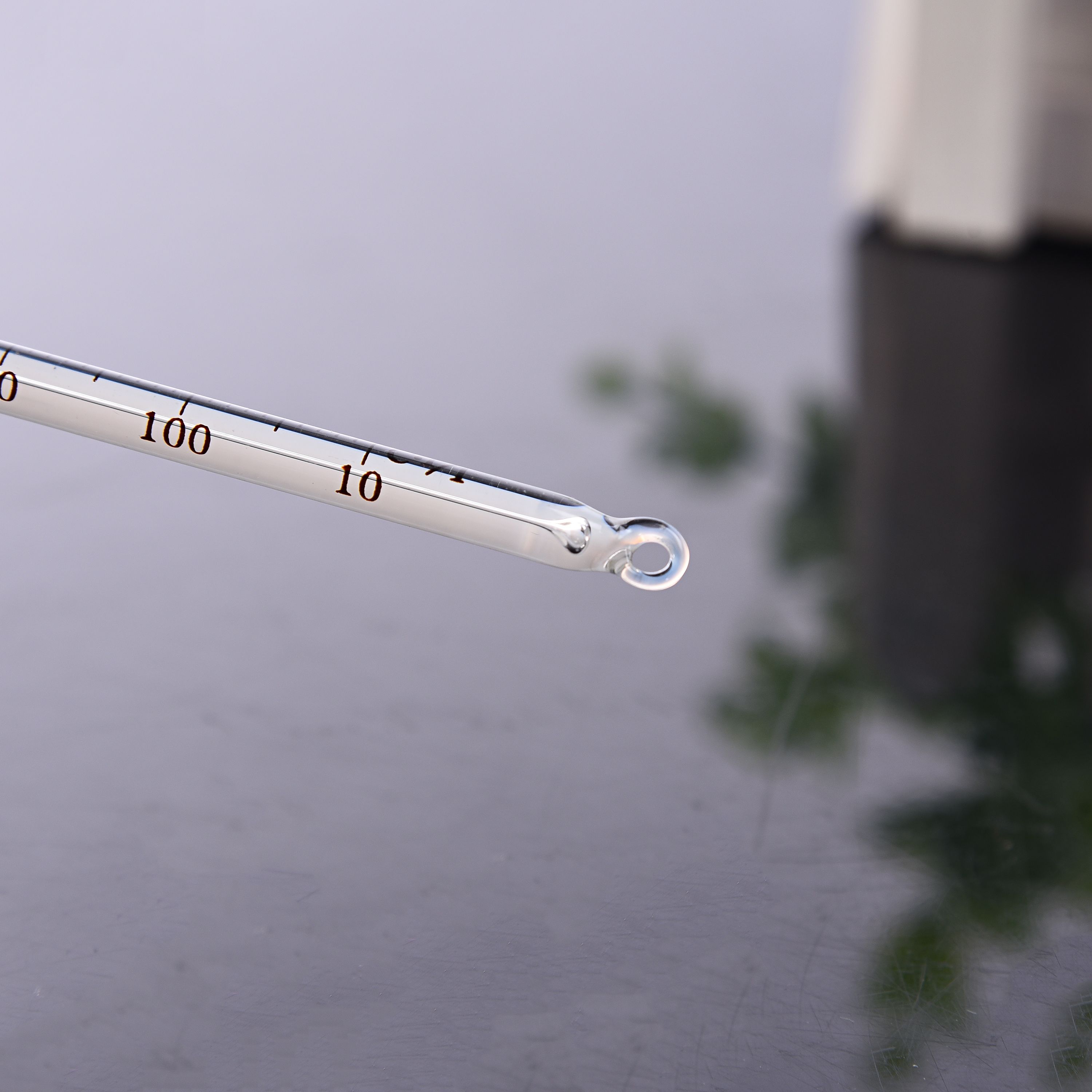 -10-110 degree glass rod type water temperature gauge, educational thermometer Item Picture