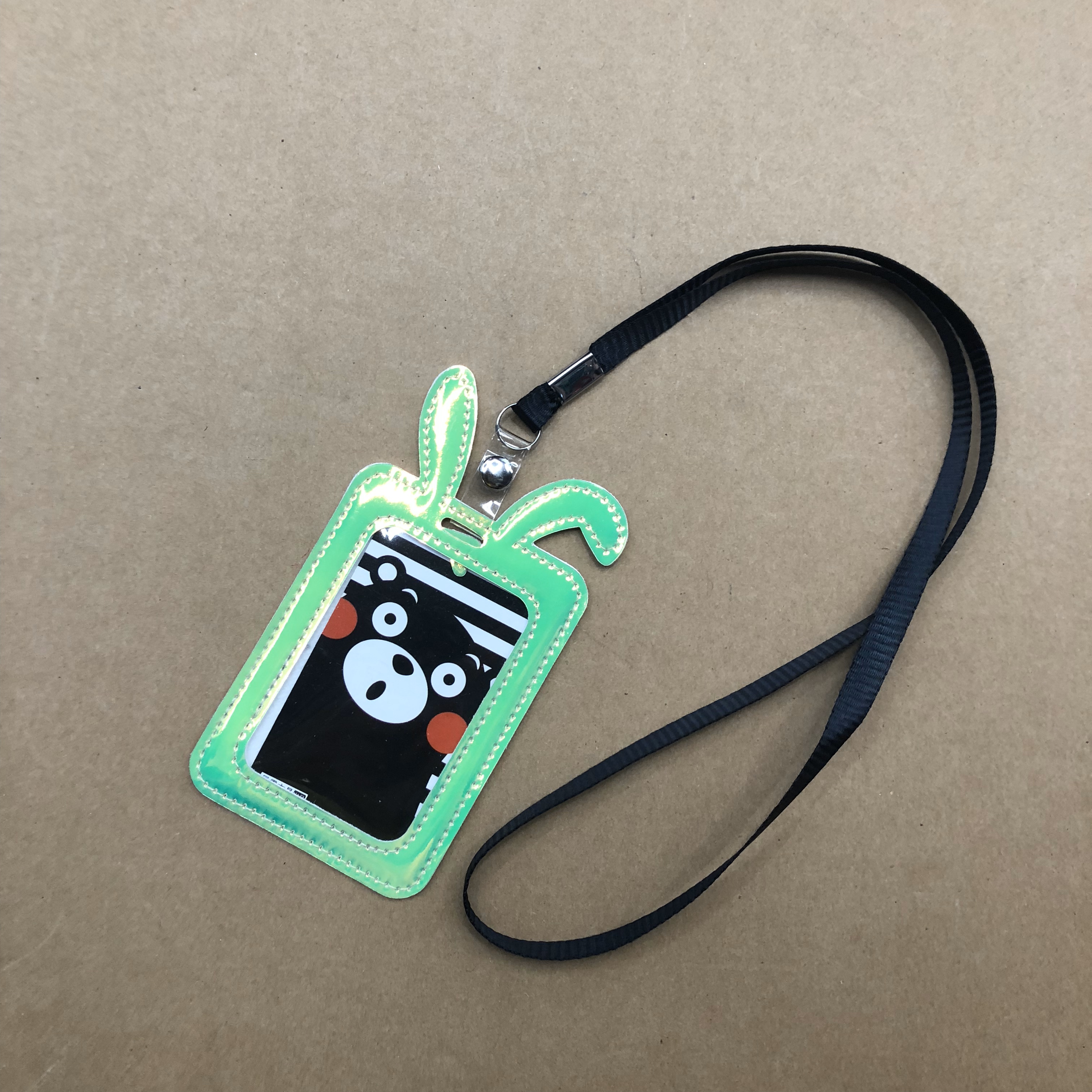 韩国清新创意卡套学生校牌饭卡门禁卡挂绳卡通幻彩可爱证件卡吊绳详情图6