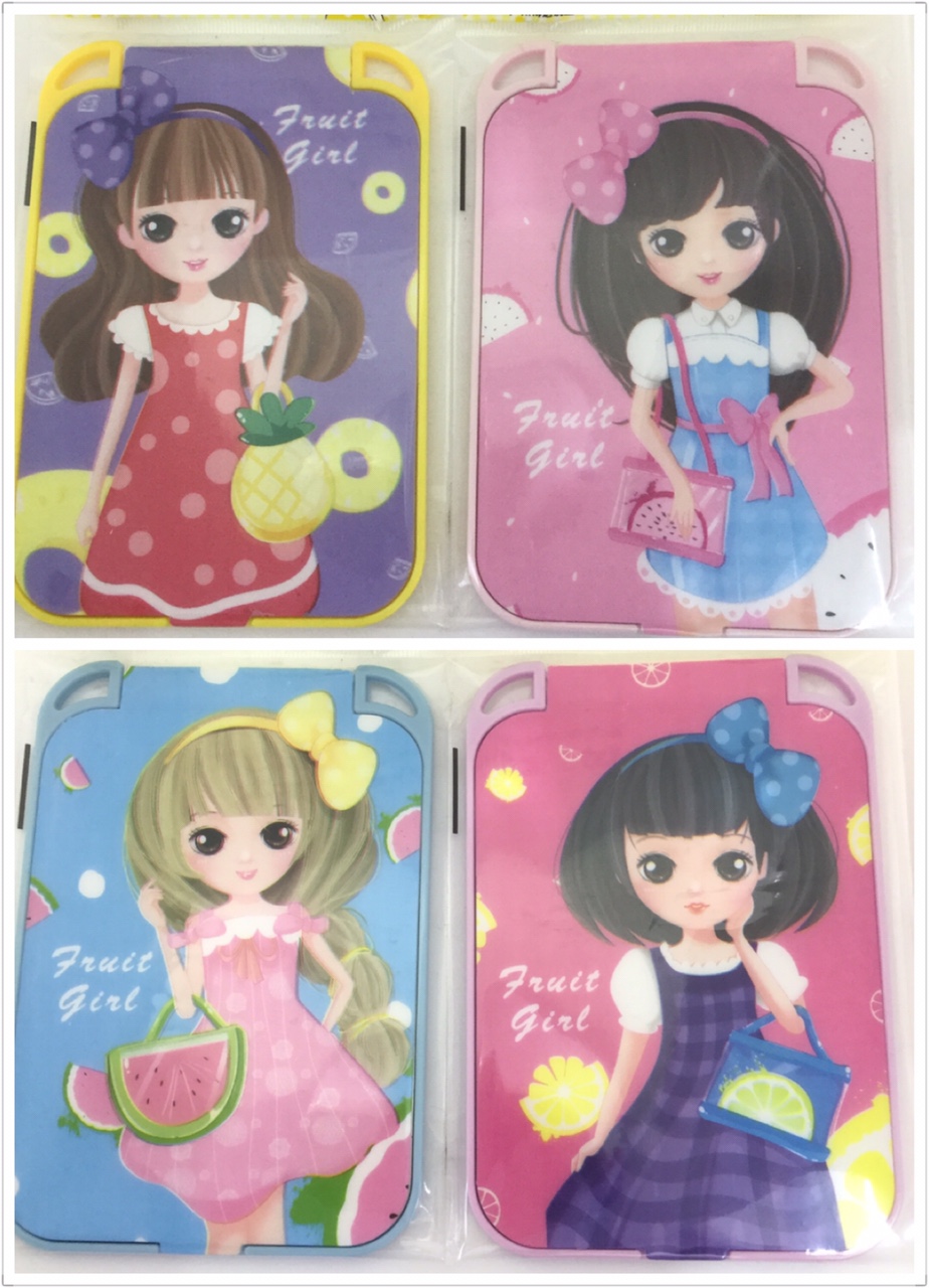 化妆镜子，折叠镜子，卡通镜子，印花镜子。工厂定制，来样定制。爆款，流行镜子