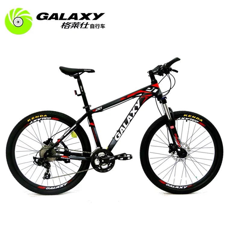 GALAXY M20 aluminum alloy shock-absorbing dual disc brake 27-speed adult male student variable speed mountain bike Item Picture